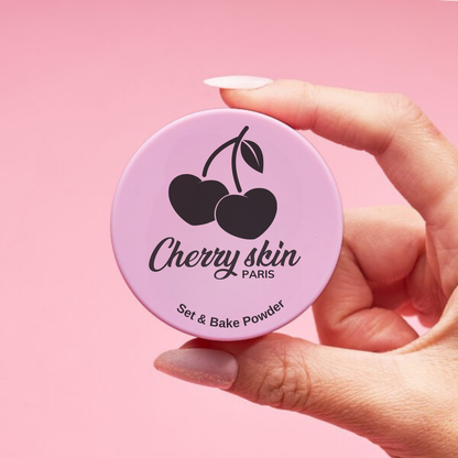 CHERRY SKIN SET & BAKE POWDER